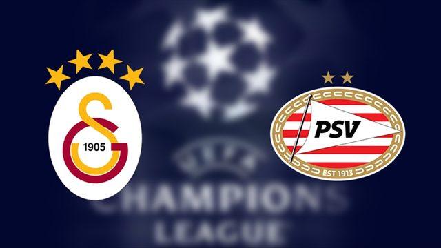 Galatasaray PSV maçı saat kaçta, hangi kanalda?