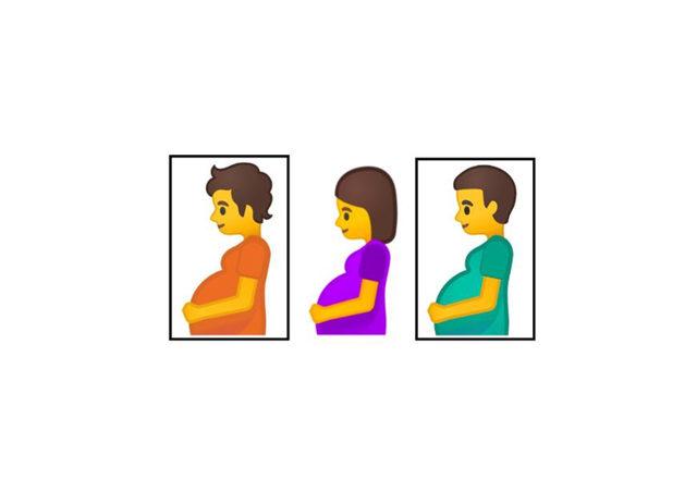 Hamile erkek emojisi-1