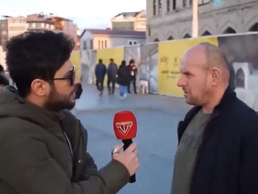 Böyle sokak röportajı görülmedi! "Saat 6'da gel, beraber olalım"