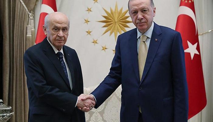 Gül ve pasta detayı... Erdoğan'la Bahçeli arasında kritik görüşme