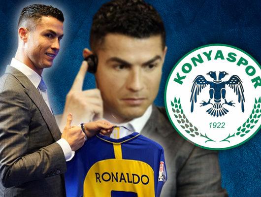 Bu da oldu! Ronaldo'nun gözü kulağı Konya'da