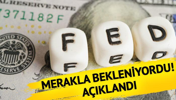 Piyasaların merakla beklediği Fed faiz kararı açıklandı