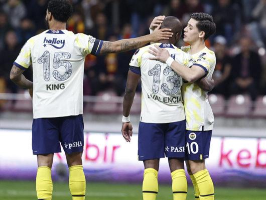 Fenerbahçe, zorlu Kayserispor deplasmanından 2 golle döndü!