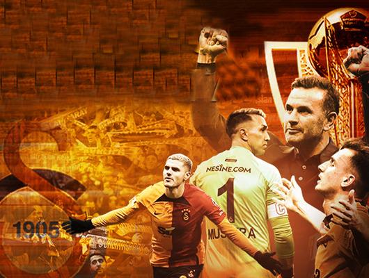 Süper Lig'de şampiyon Galatasaray!