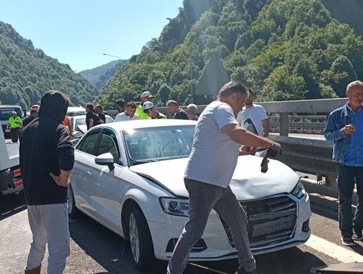 Bayram dönüşü Bolu'da zincirleme kaza! 