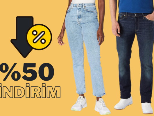 Kaliteli, dayanıklı, rahat! Levi's jeanlerde büyük fırsat