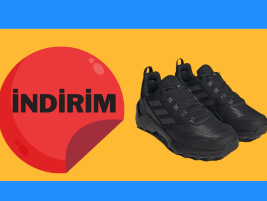 Ultra konfor sunan, suya dayanıklı Adidas ayakkabının fiyatı düştü