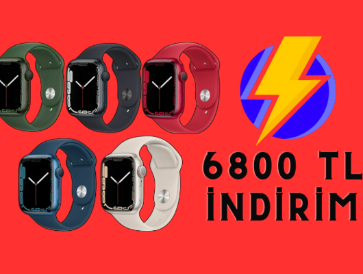 Bileğinizdeki teknoloji! Apple Watch Series 7 indirime girdi