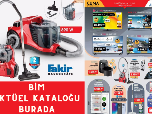 BİM'e Fakir Toz Torbasız Elektrikli Süpürge geliyor!