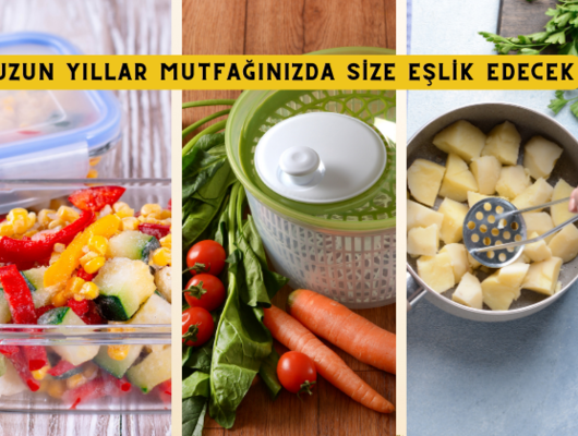 Salata kurutucudan saklama kabına 10 Tupperware ürünü