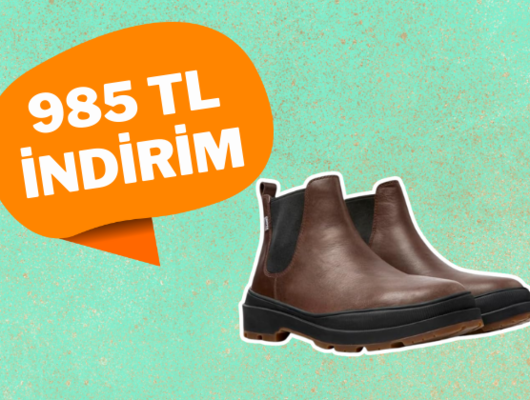 Camper indiriminin yıldız parçası! Hakiki deri, dayanıklı, konforlu...