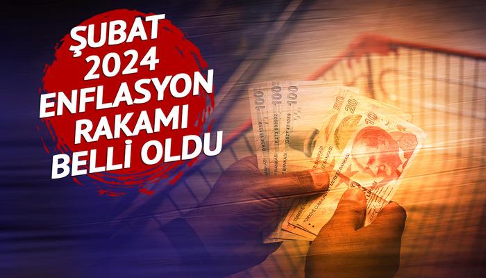 Şubat ayı enflasyon rakamları açıklandı