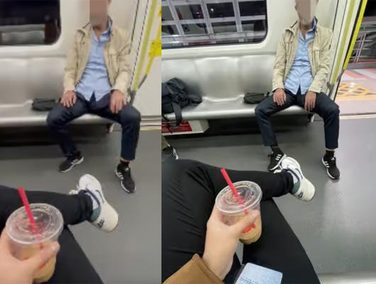 Metroda taciz anları! 'Bana bakıp cinsel organına dokundu'