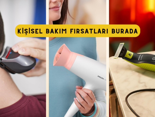 Philips tıraş makinesi, Revlon saç şekillendirici ve dahası indirimde