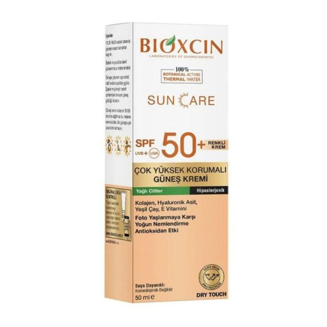 Bioxcin Sun Care Çok Yüksek Korumalı Yağlı Ciltler için Renkli Güneş Kremi (1)