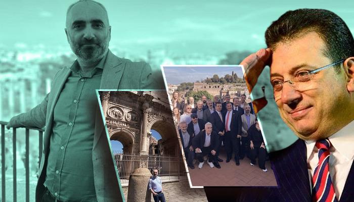 Saymaz'ın paylaştığı fotoğraf gündem oldu "Roma'dan sevgilerle"