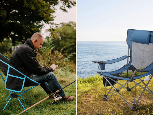 Parkta, bahçede, sahilde keyifle kullanacağınız kamp sandalyeleri