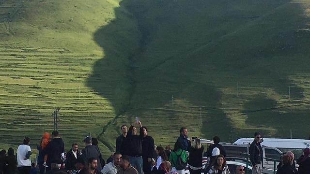 Bir çoban tarafından fark edilmişti! Ardahan'daki Atatürk siluetine ziyaretçi akını
