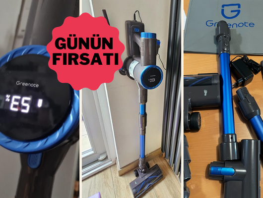 Çok satan Greenote dikey süpürge indirime girdi