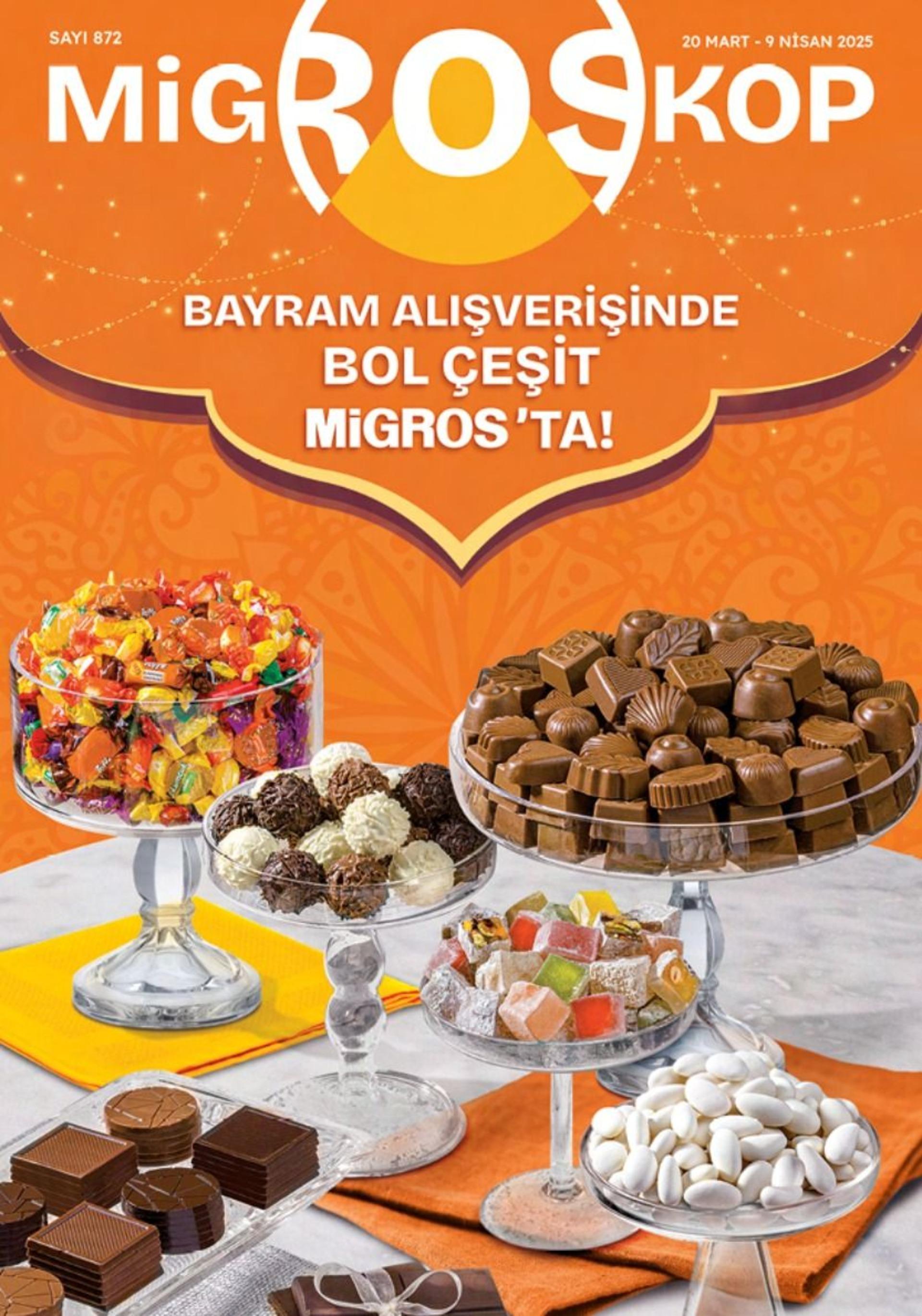 Migros 20 Mart - 09 Nisan   Broşürü