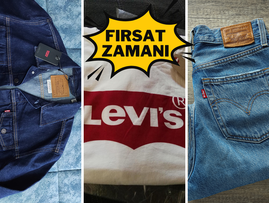 Levis'ın çok satan ürünlerinde %50'ye varan indirim var