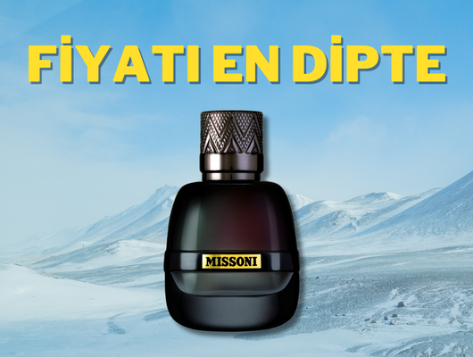 Karizmatik erkeklerin favori parfümlerinden Missoni Pour Homme indirimde