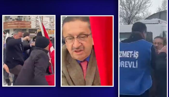 Belediye Başkanı'ndan sendikacıya yumruk! 