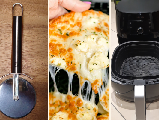 Airfryer’da pizza olur mu? Hem de nasıl! İşte tarifi... 