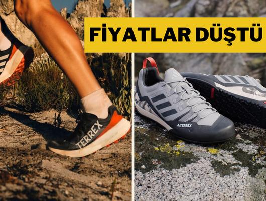 Her adımda farkı hissettiren Adidas'ın Terrex serisi indirimde