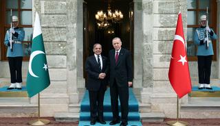 Cumhurbaşkanı Erdoğan, Pakistan Başbakanını kabul etti