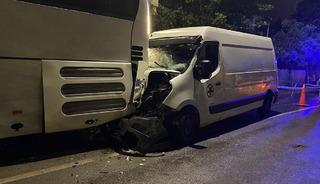 İzinsiz alınan araçla ortalığı savaş alanına çevirdiler