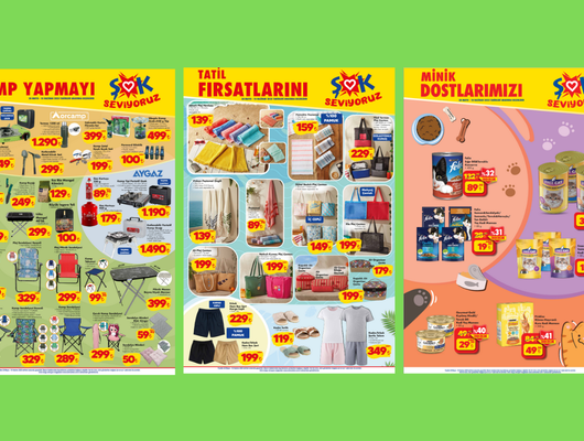ŞOK'a kamp malzemeleri geliyor!