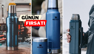 Satış rekorları kırıyor! Ömür boyu garantili Stanley termos indirimde