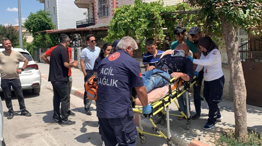 Karaman’da elektrik akımına kapılan şahıs ölümden döndü